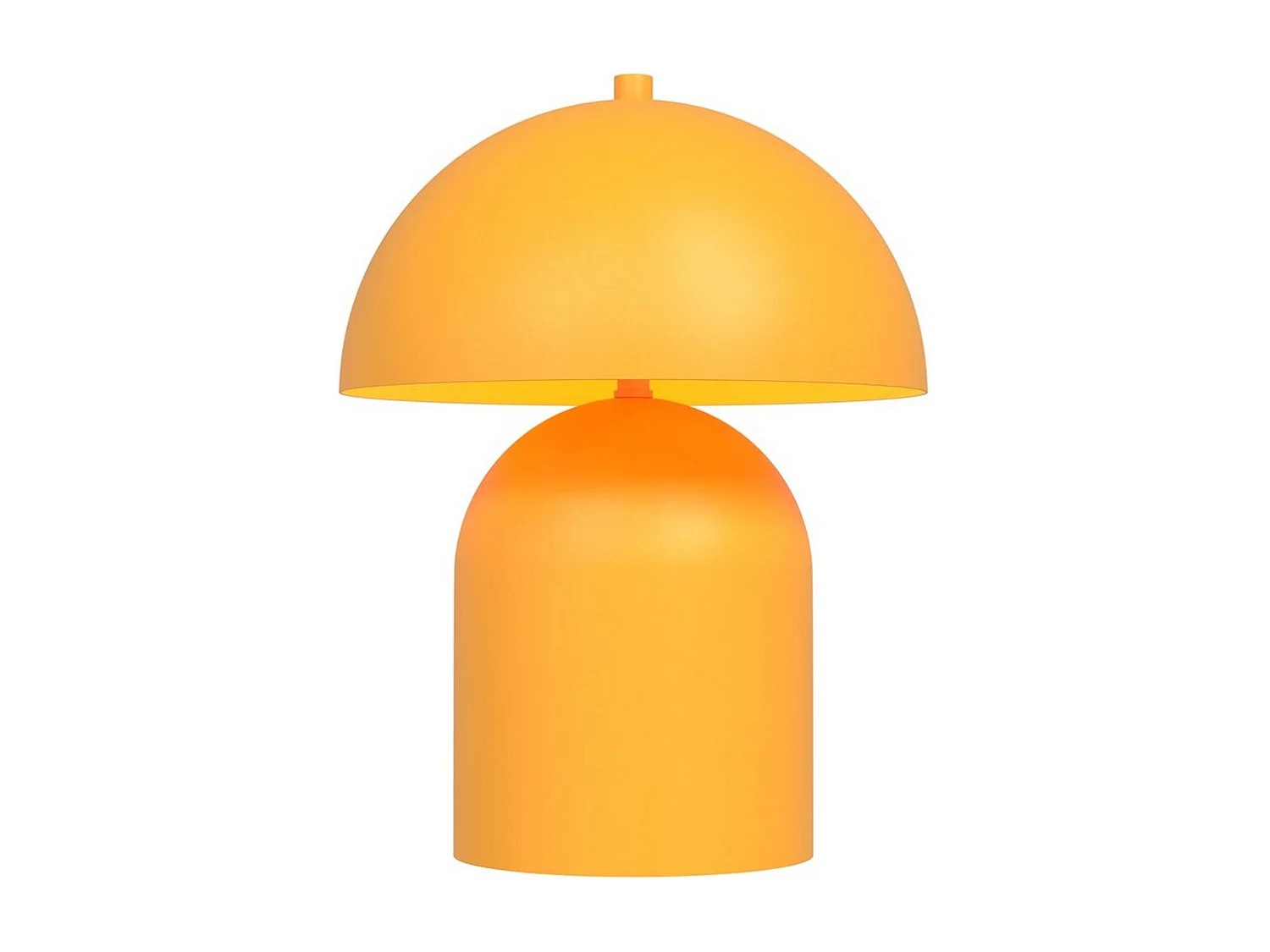 Lampe à Poser Mush, Orange, 18x24x18 cm, Seven Design