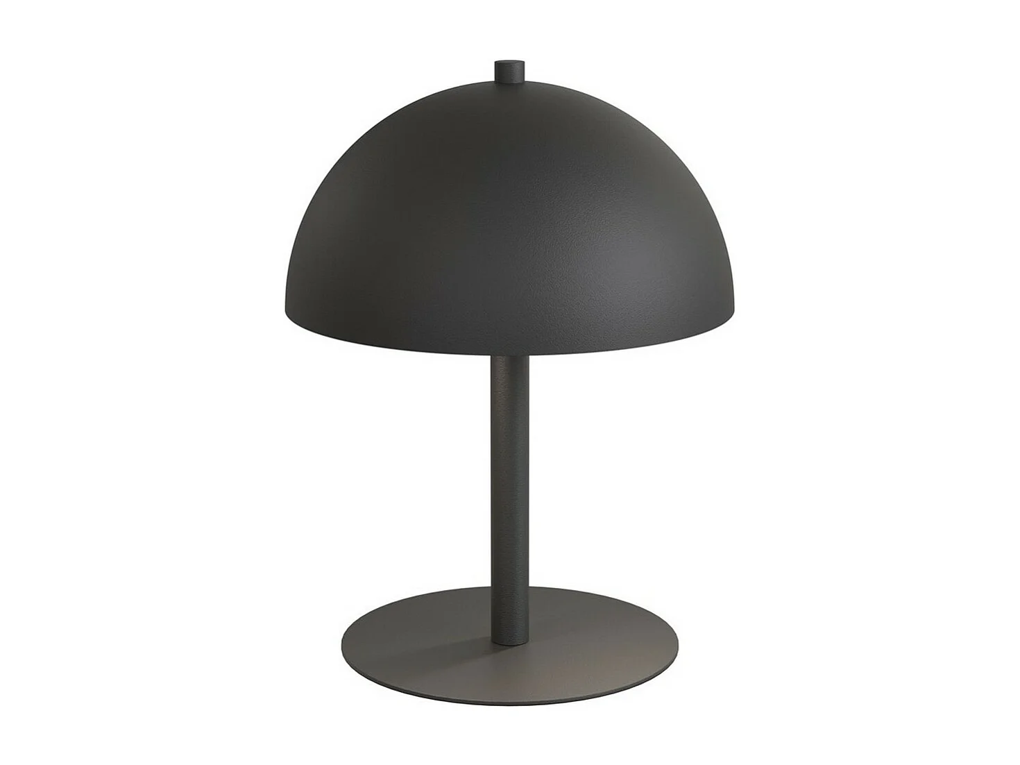 Candeeiro de Mesa Mogu, Preto, 18x24x18 cm, Seven Design