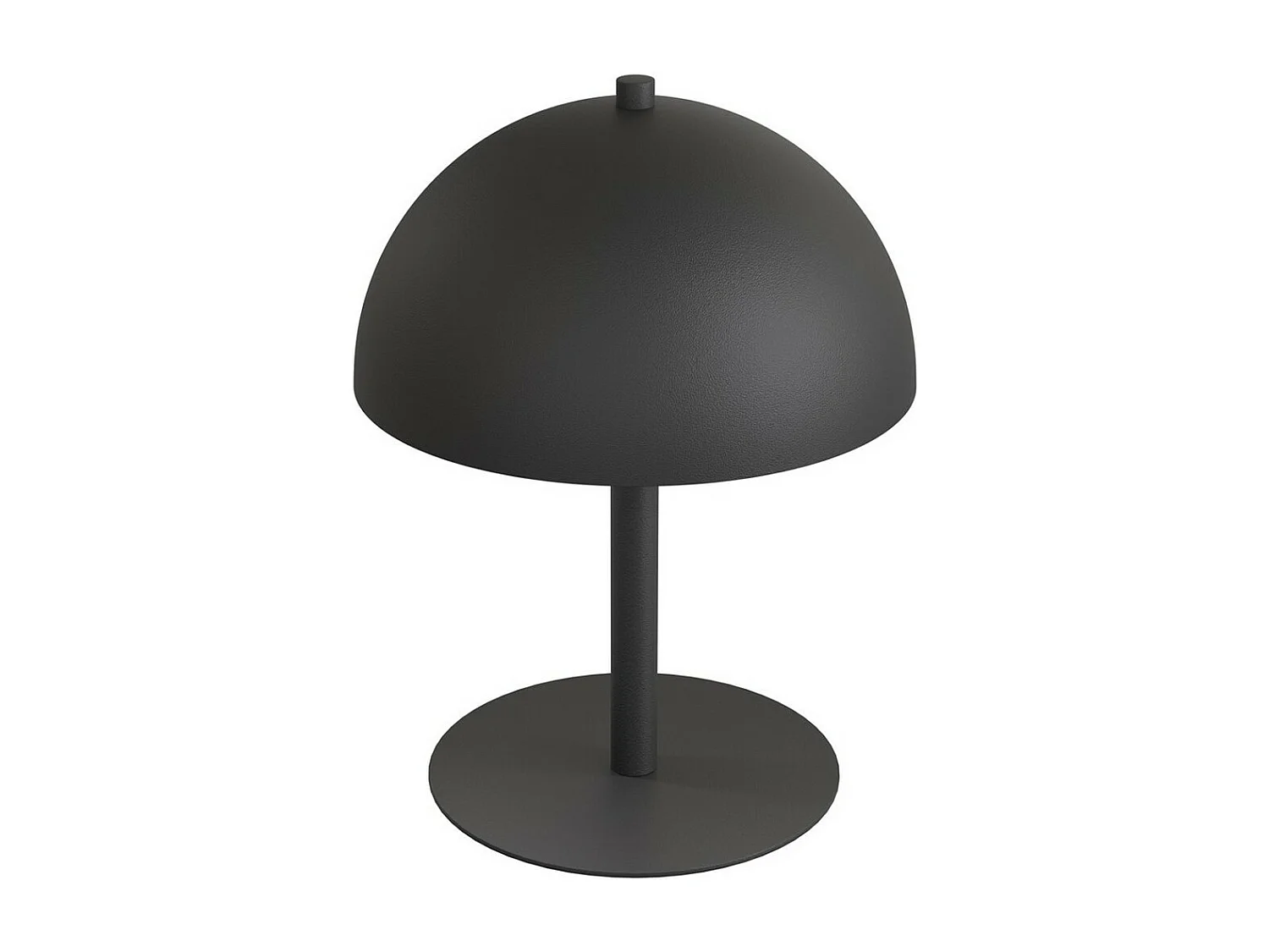 Candeeiro de Mesa Mogu, Preto, 18x24x18 cm, Seven Design