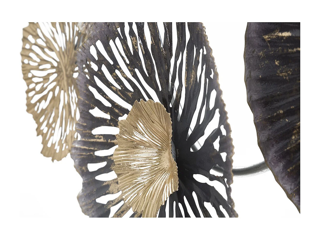 Metalowa Dekoracja 3D Kwiaty 20, Wielokolorowy, 96,5x5,7x51 cm, Seven Design