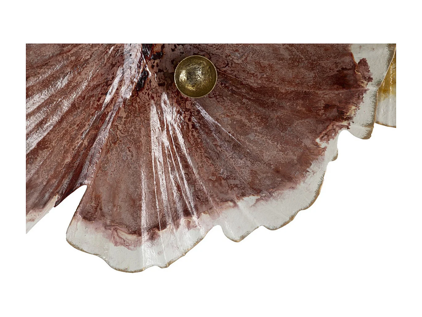 Décoration 3D en Métal Fleurs 16, Multicouleur, 92,1x8,3x51,4 cm, Seven Design