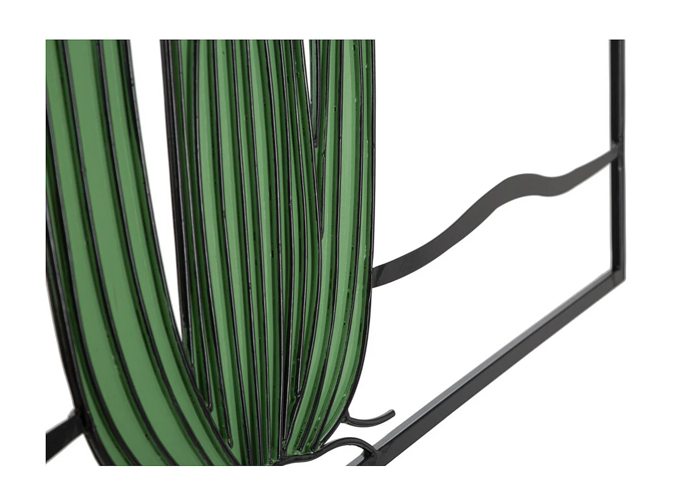 Metalowa Dekoracja 3D Kaktus 2, Wielokolorowy, 60x1,3x33 cm, Seven Design