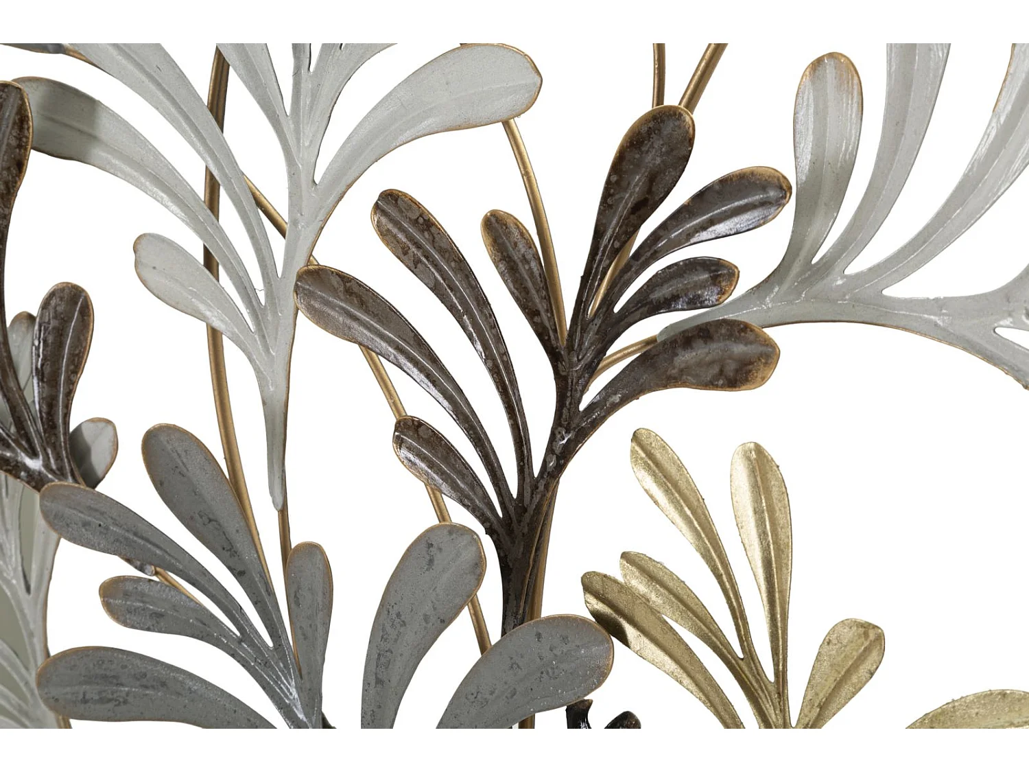 Decorazione in Metallo 3D Albero 4, Multicolore, 97,2x8,9x100,3 cm, Epikasa