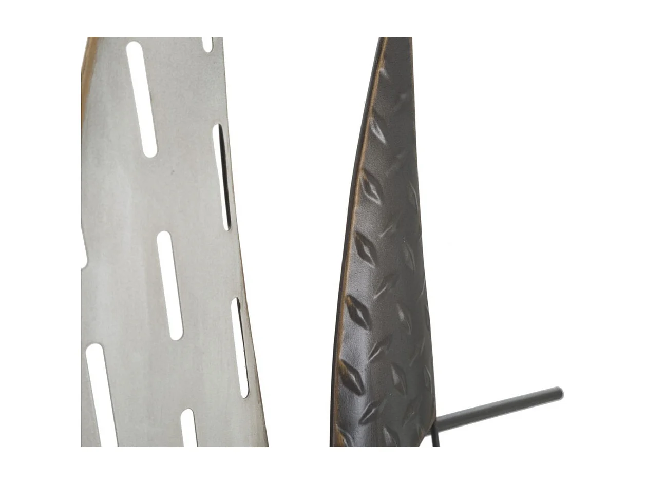 3D Metalen Decoratie Boten 5, Veelkleurig, 100x3x44 cm, Seven Design