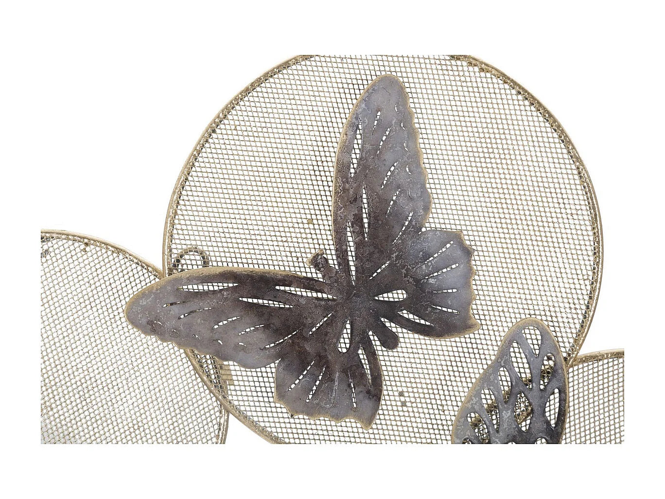 Décoration 3D en Métal Papillon 15, Multicouleur, 66x5x38 cm, Seven Design