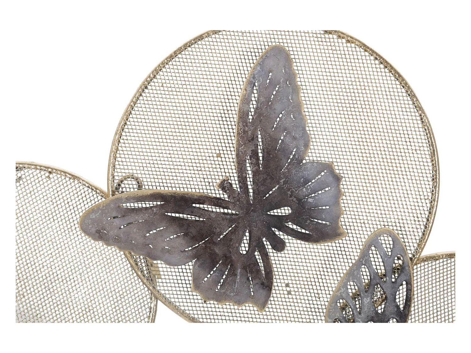 Décoration 3D en Métal Papillon 15, Multicouleur, 66x5x38 cm, Epikasa