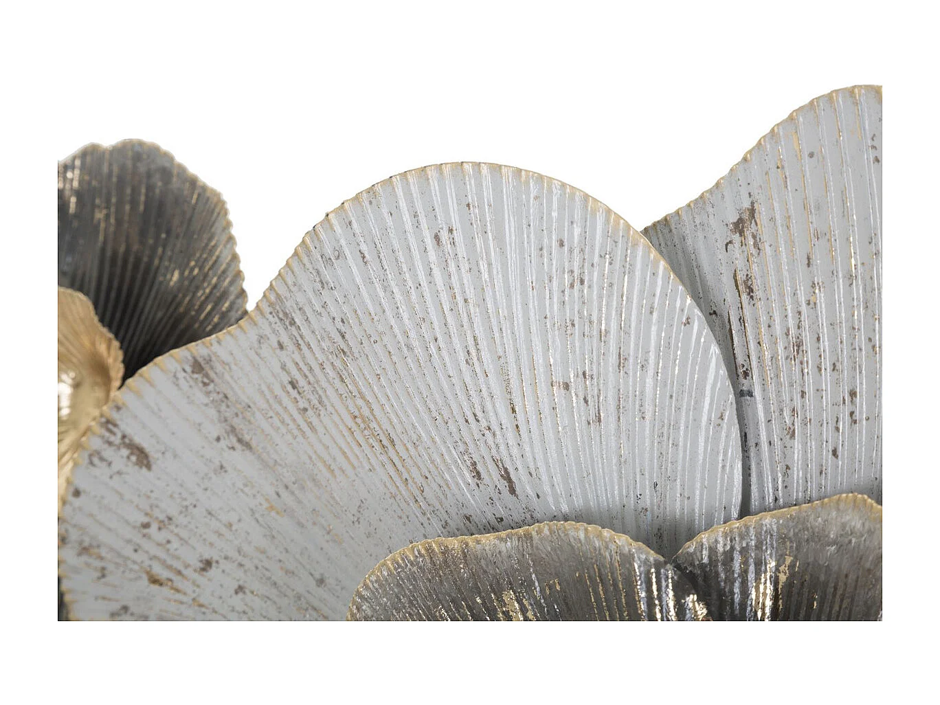 Décoration 3D en Métal Fleur 2, Multicouleur, 74,9x7x47,6 cm, Seven Design