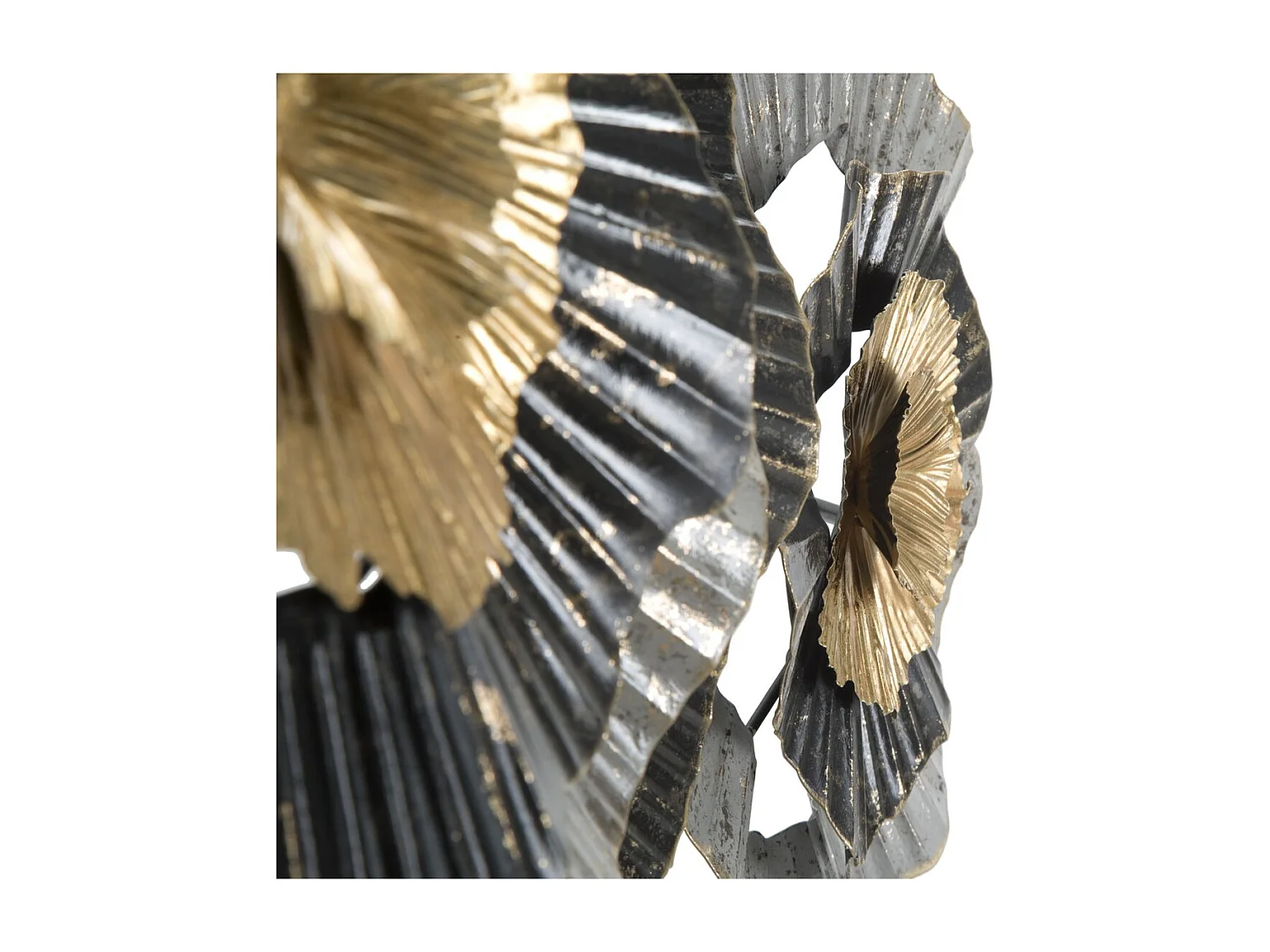 Metalowa Dekoracja 3D Kwiaty 4, Wielokolorowy, 100x8x80 cm, Seven Design