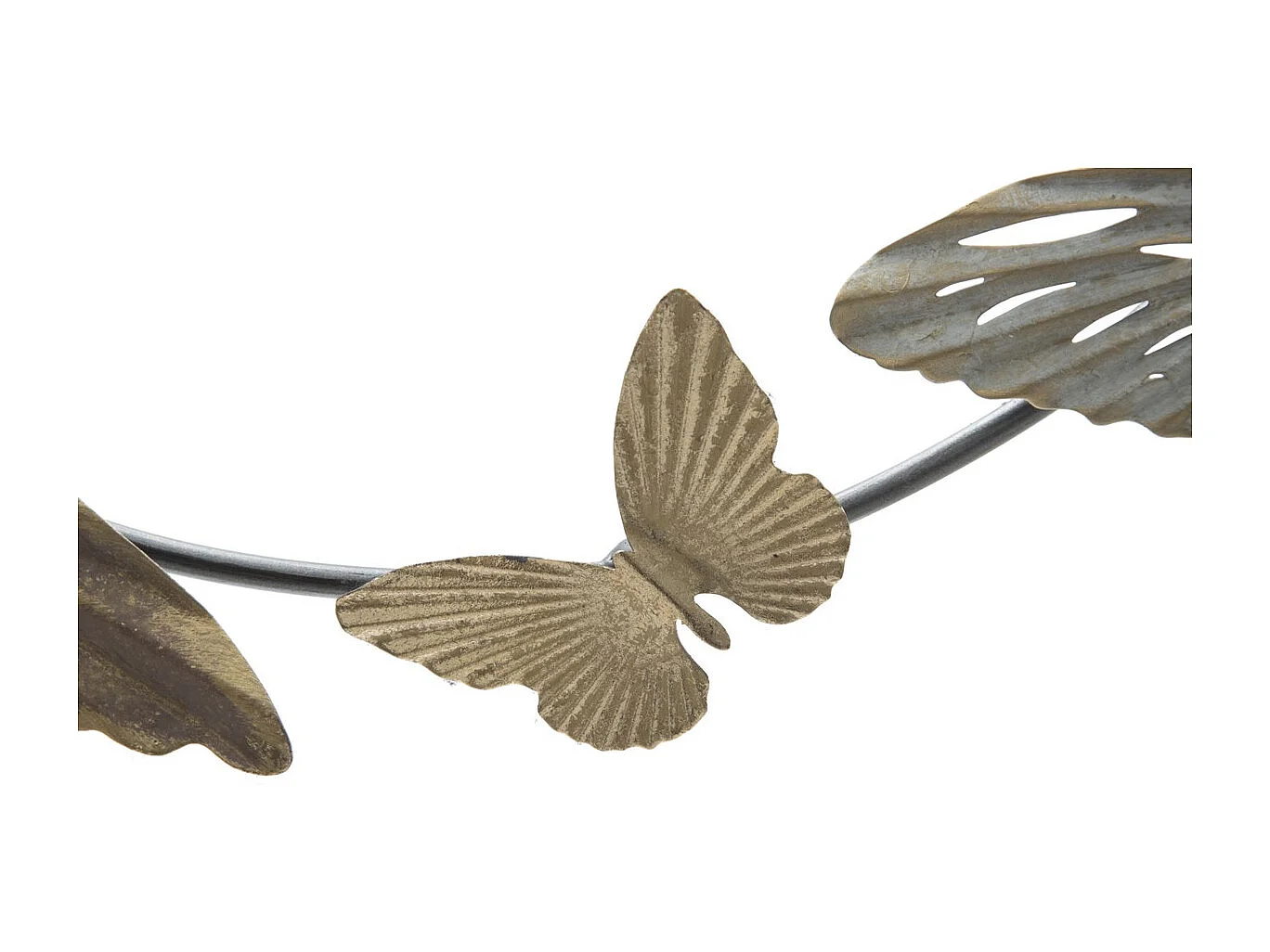 Décoration 3D en Métal Papillon 8, Multicouleur, 118x3x52 cm, Seven Design