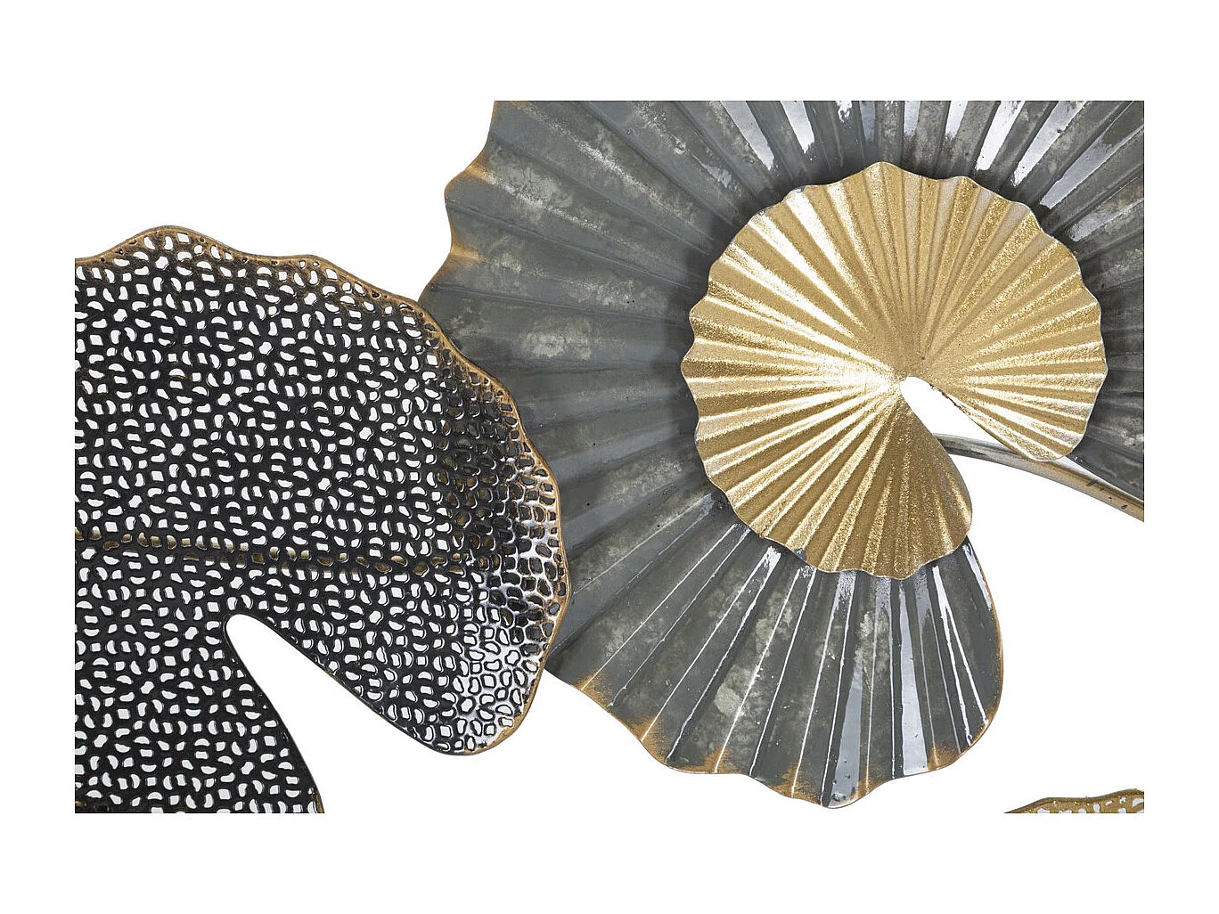 Décoration 3D en Métal Cercles 13, Multicouleur, 105x4x56 cm, Seven Design