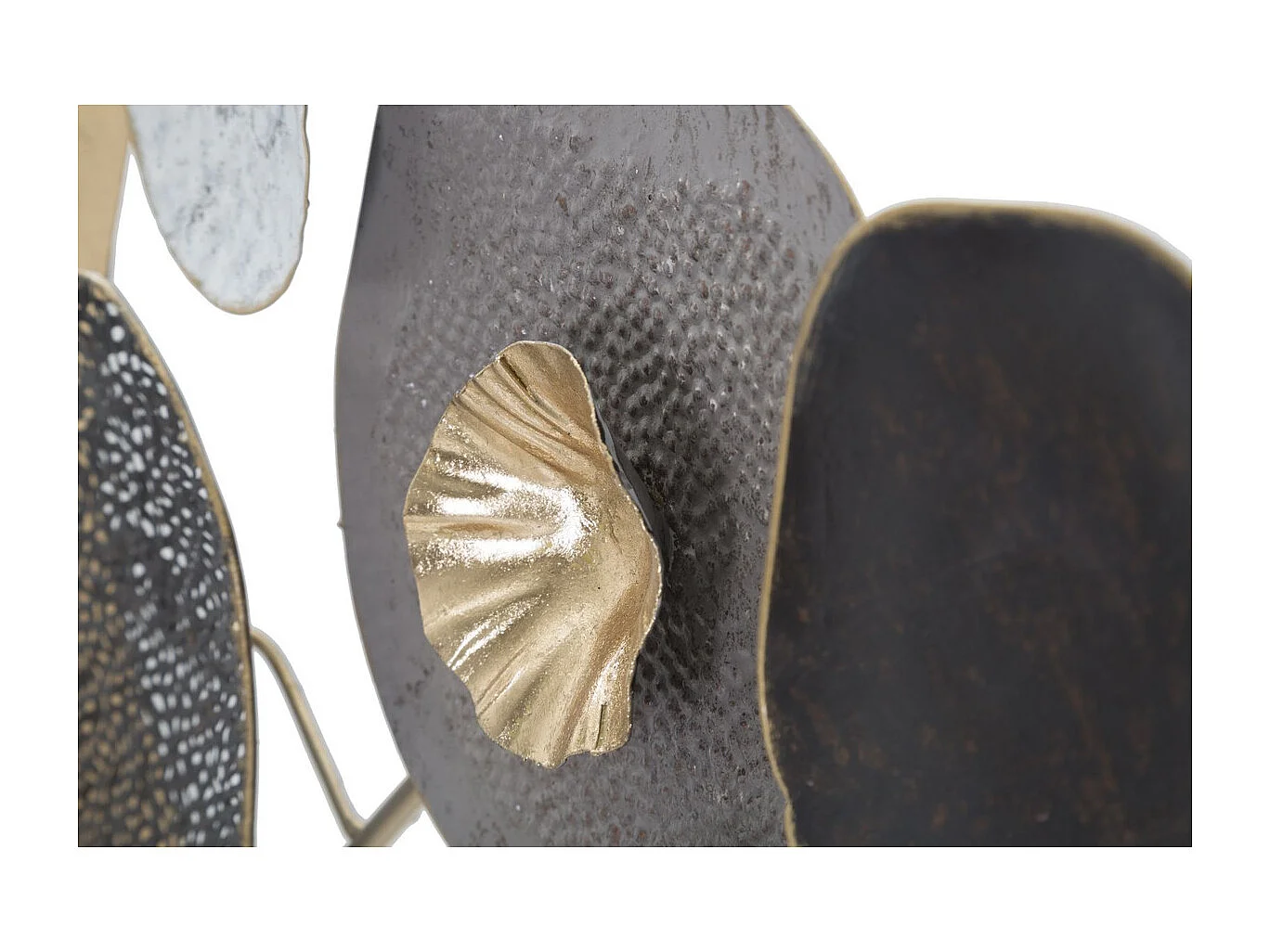 Metalowa Dekoracja 3D Kręgi 5, Wielokolorowy, 121x5,7x54,6 cm, Seven Design