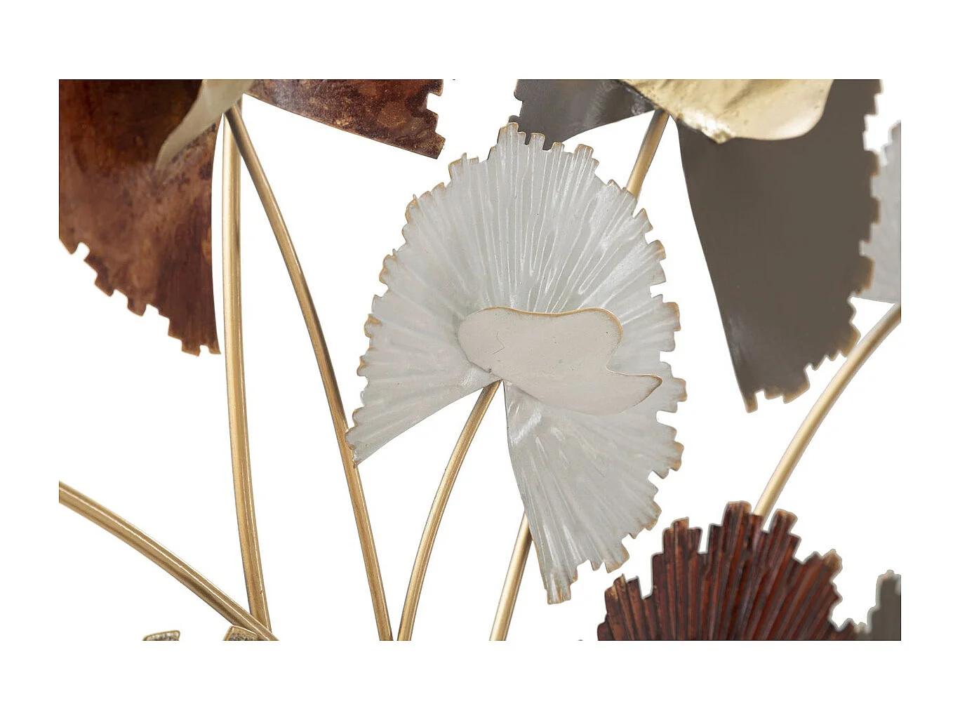 Décoration 3D en Métal Arbre 3, Multicouleur, 78x8x80 cm, Seven Design