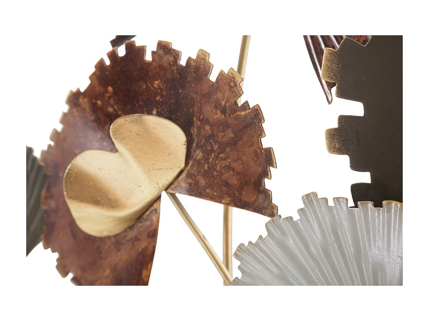 Décoration 3D en Métal Arbre 3, Multicouleur, 78x8x80 cm, Seven Design