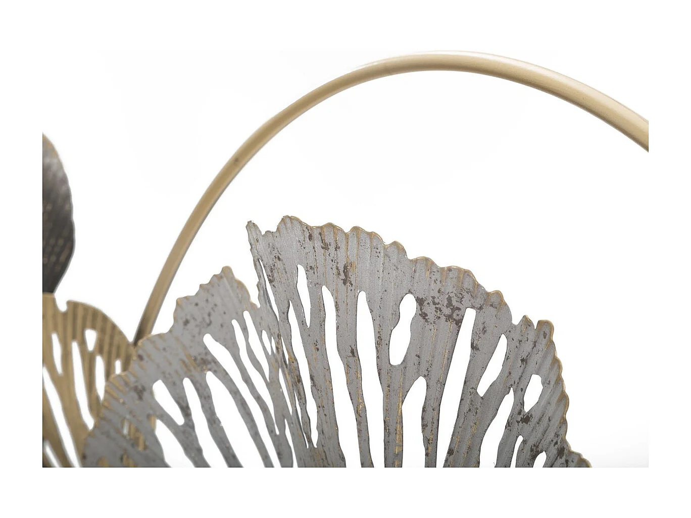 Metalowa Dekoracja 3D Kwiaty 11, Wielokolorowy, 130,8x8x55,9 cm, Seven Design