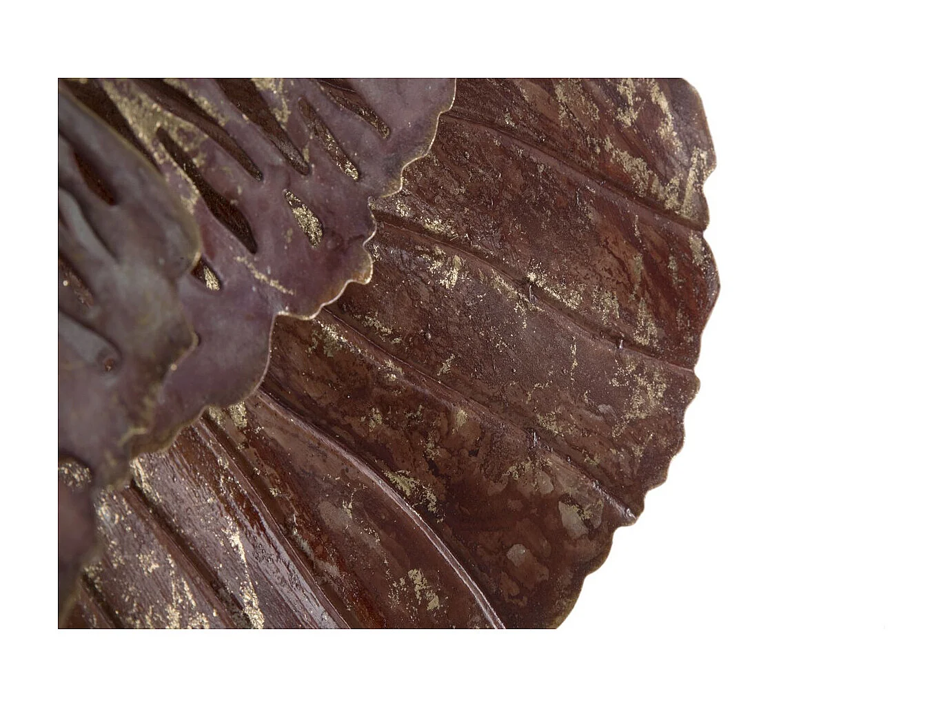 Metalowa Dekoracja 3D Kwiat, Wielokolorowy, 73,5x11x72 cm, Seven Design