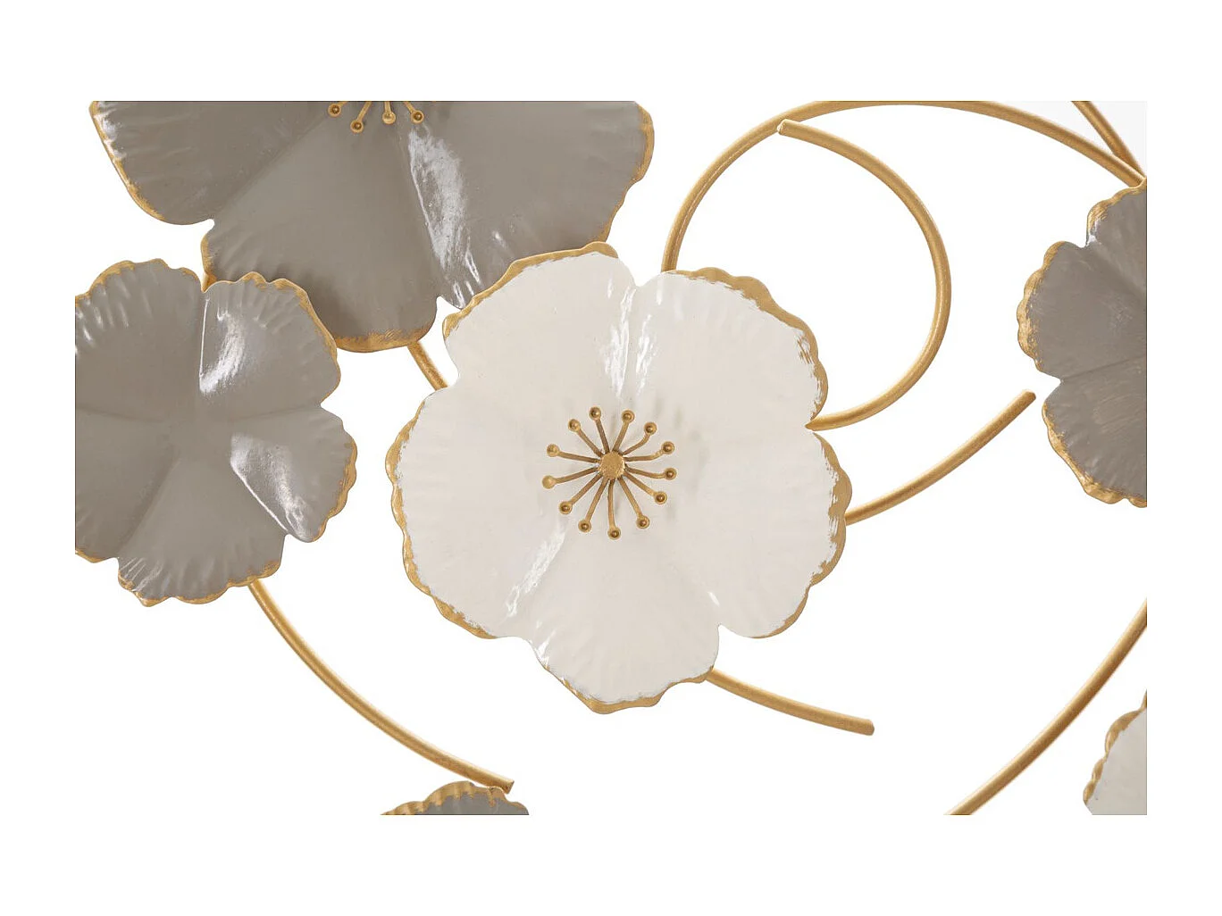 Décoration 3D en Métal Roues 10, Multicouleur, 63,5x5x67,9 cm, Seven Design