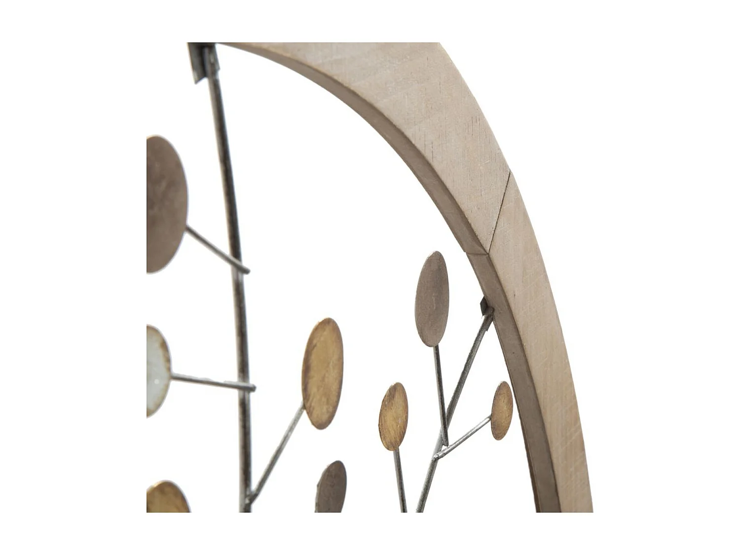 Décoration 3D en Métal Arbre 8, Multicouleur, 80x2x80 cm, Seven Design