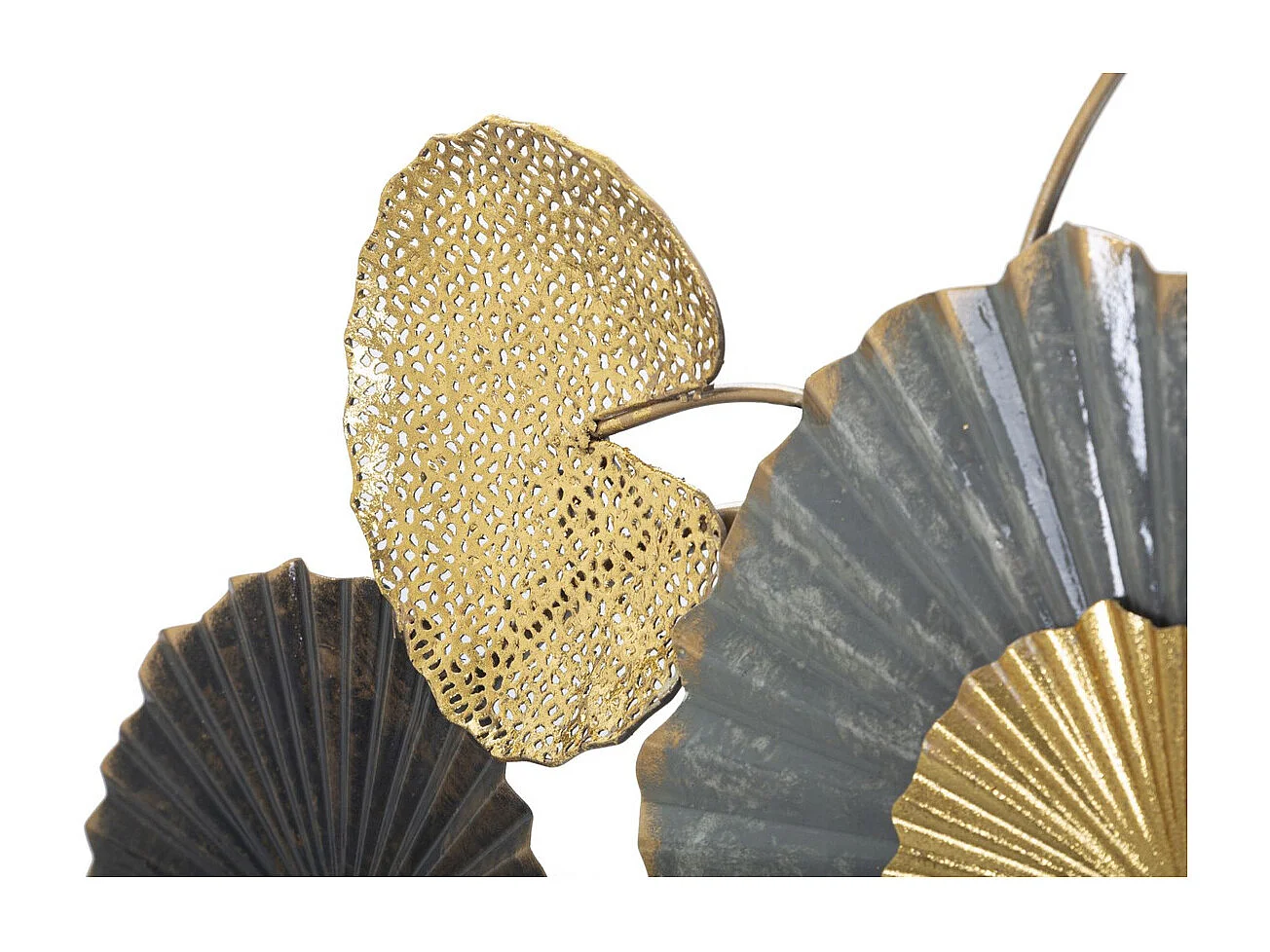 Décoration 3D en Métal Jantes 7, Multicouleur, 130,5x5x66 cm, Seven Design