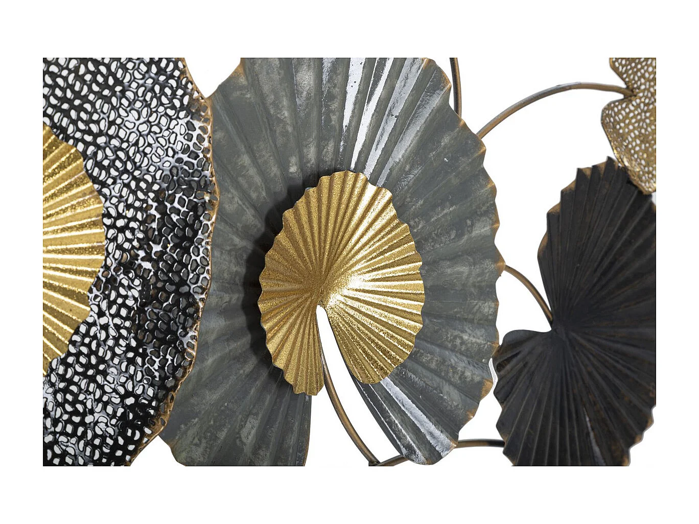 Metalowa Dekoracja 3D Felgi 7, Wielokolorowy, 130,5x5x66 cm, Seven Design