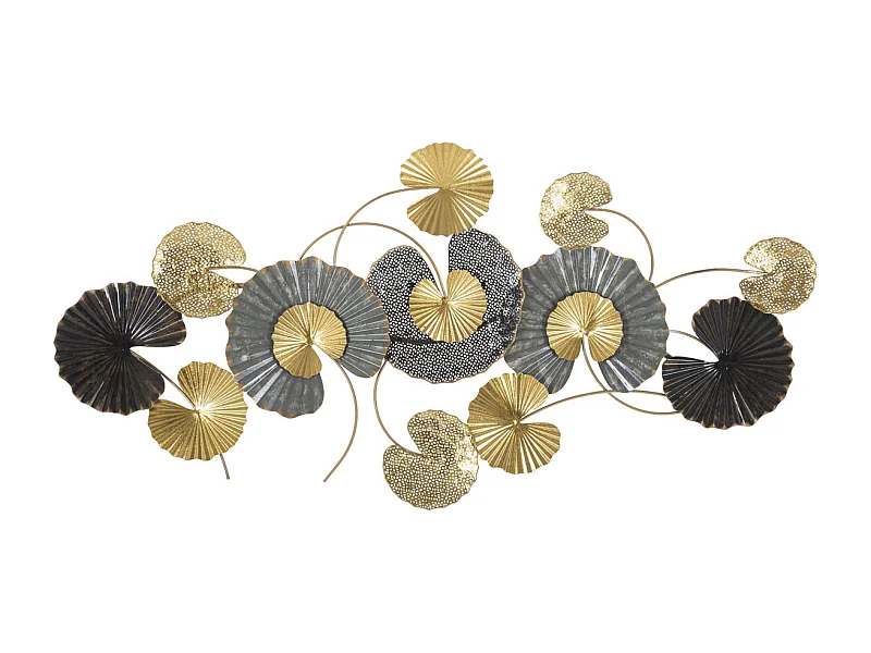 Metalowa Dekoracja 3D Felgi 7, Wielokolorowy, 130,5x5x66 cm, Seven Design