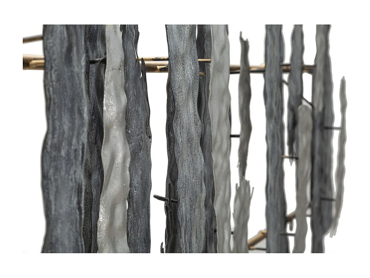 Décoration 3D en Métal Géométrique 1, Multicouleur, 122,6x6,4x62,9 cm, Seven Design