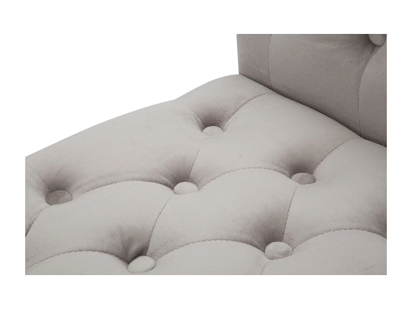 Banc MF299, Gris, 120x40x60 cm, Seven Design