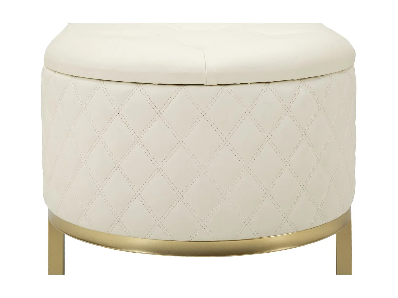 Banc avec Rangement MF302, Blanc, 120x40x43 cm, Seven Design