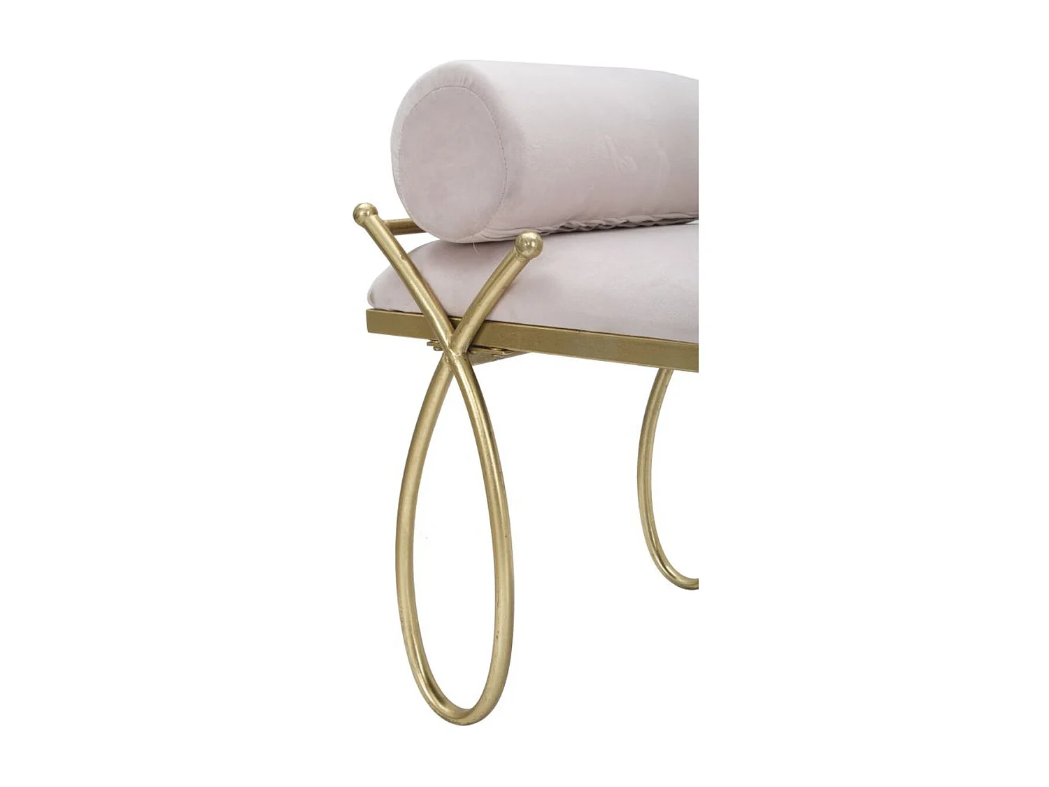 Banc MF301, Rose, 112,5x49x53 cm, Seven Design