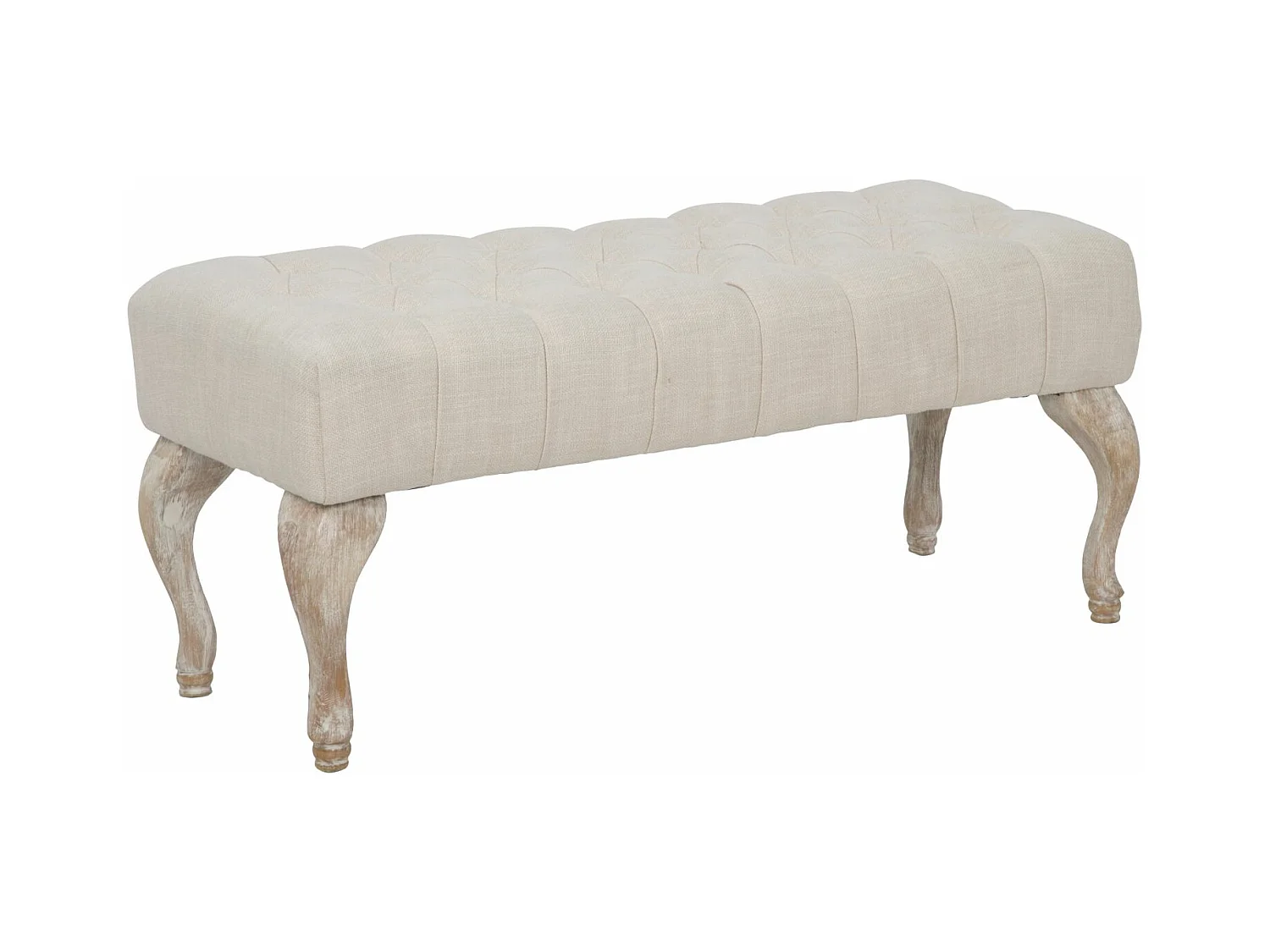 Banc MF296, Beige, 97x42x40 cm, Epikasa