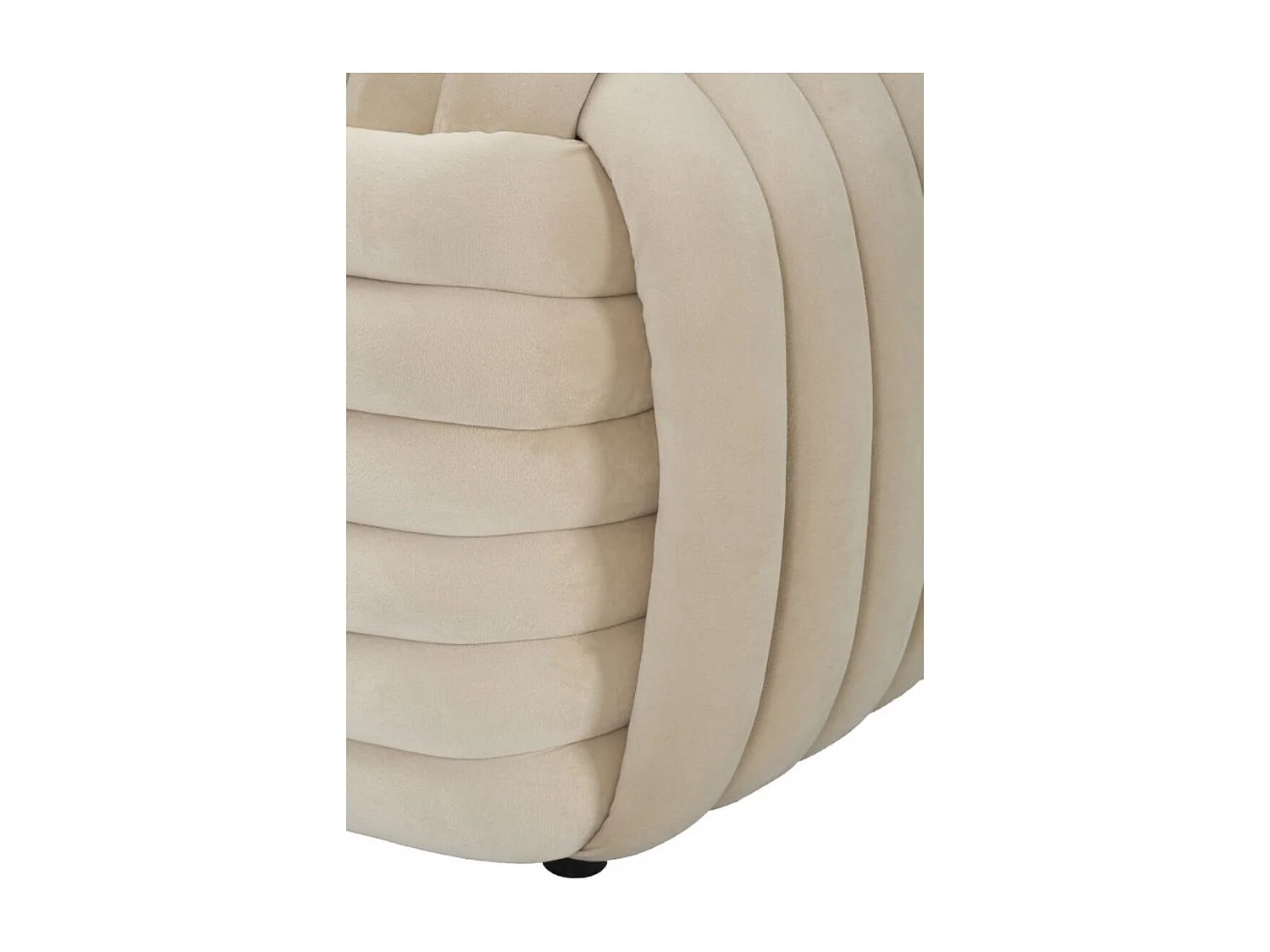 Banc Coude 1, Beige, 90x45x45 cm, Seven Design