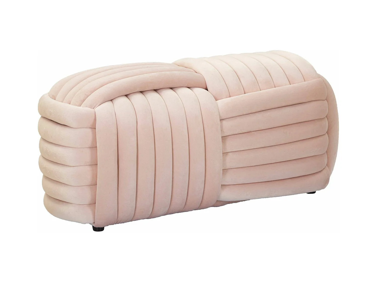 Banc Coude 2, Rose, 90x45x45 cm, Epikasa