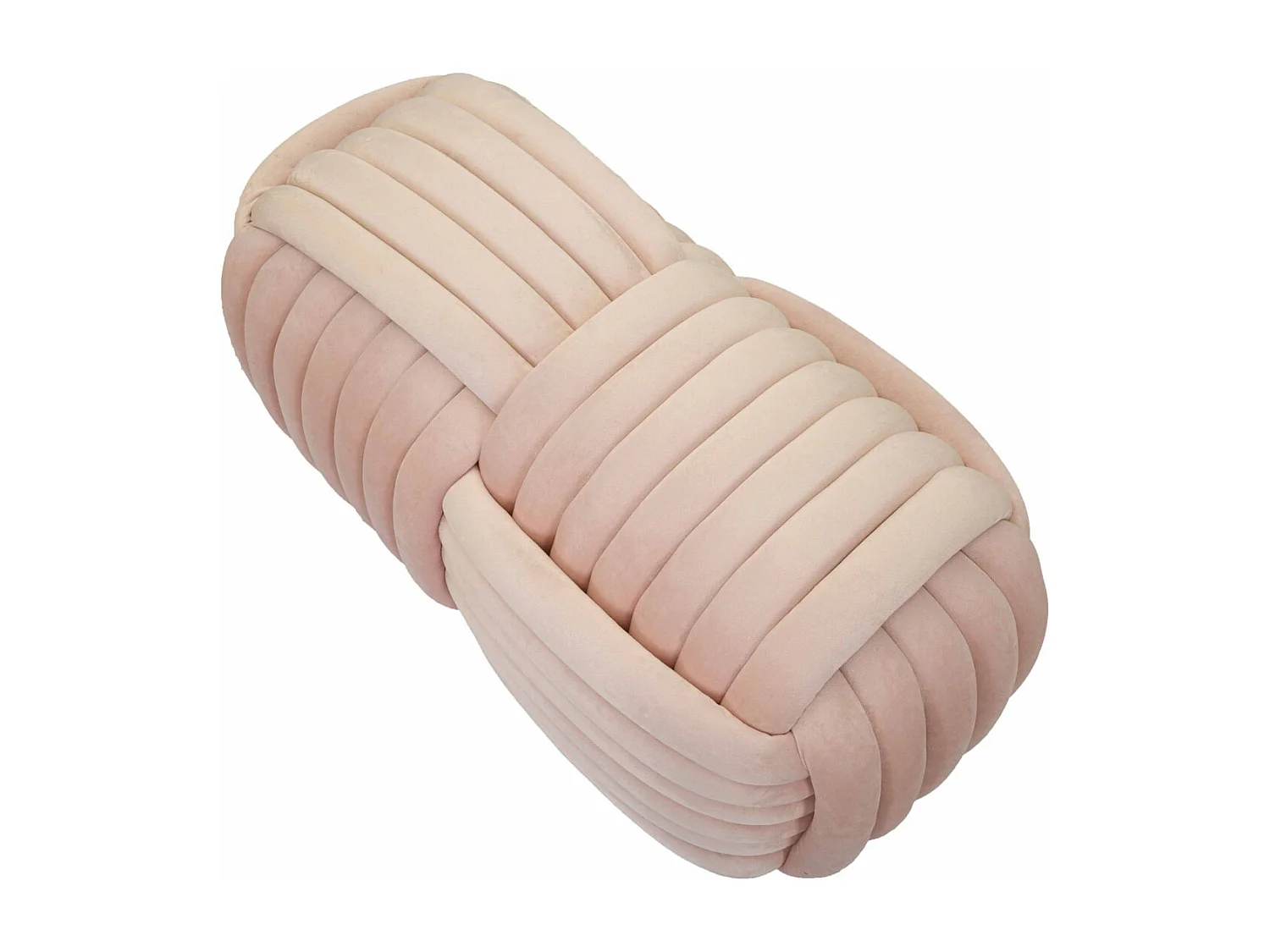 Bank Elleboog 2, Roze, 90x45x45 cm, Epikasa