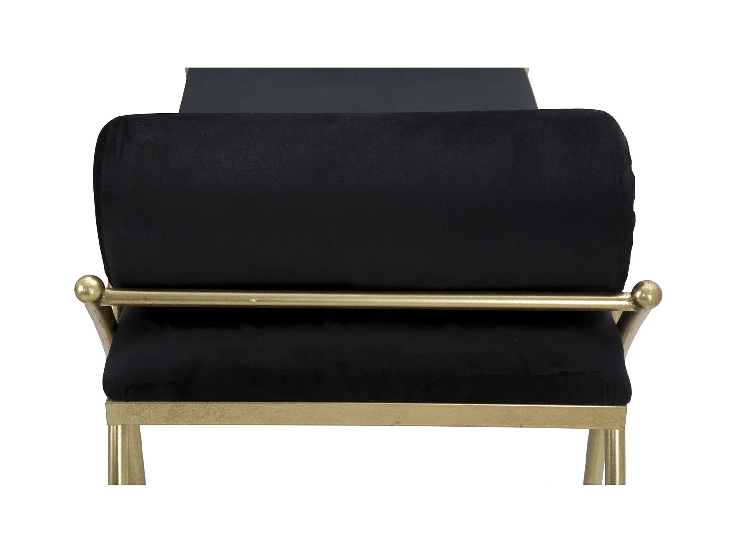 Banc MF300, Noir, 112,5x49x53 cm, Epikasa