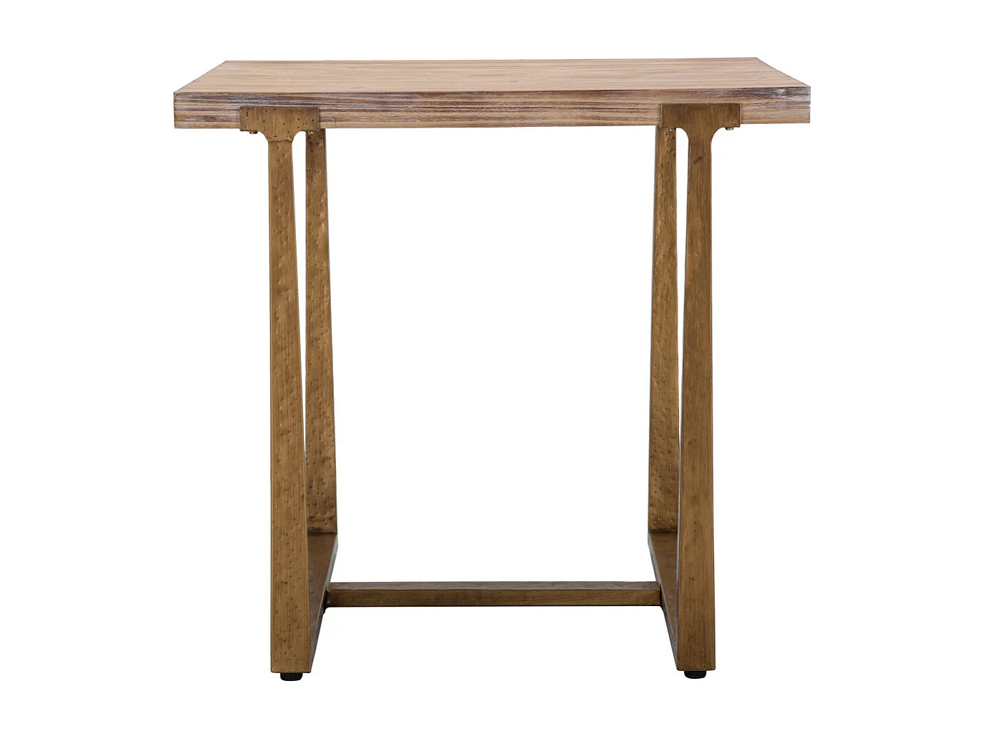 Table à Manger MF577, Marron, 80x80x76 cm, Seven Design