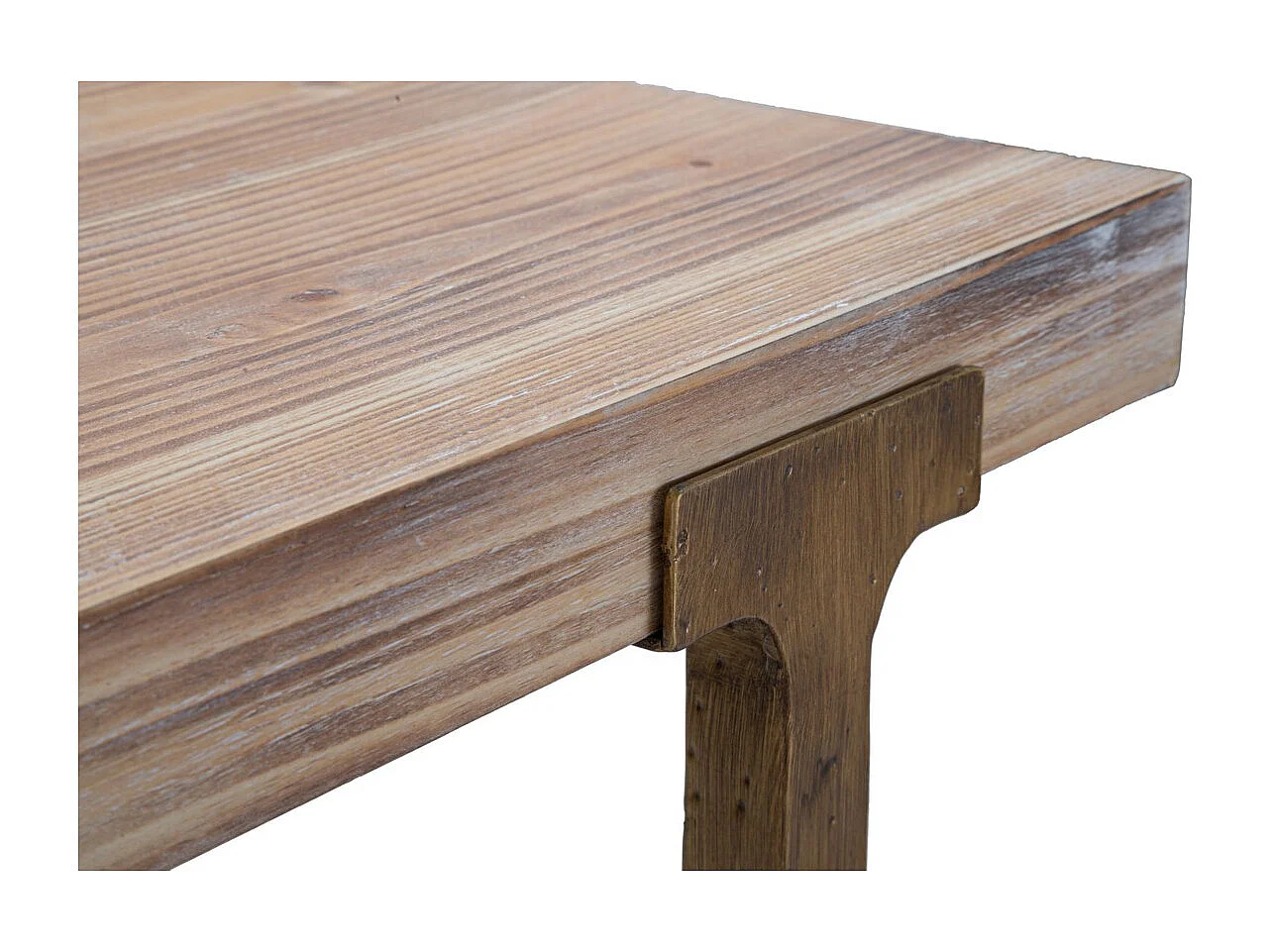 Table à Manger MF577, Marron, 80x80x76 cm, Seven Design