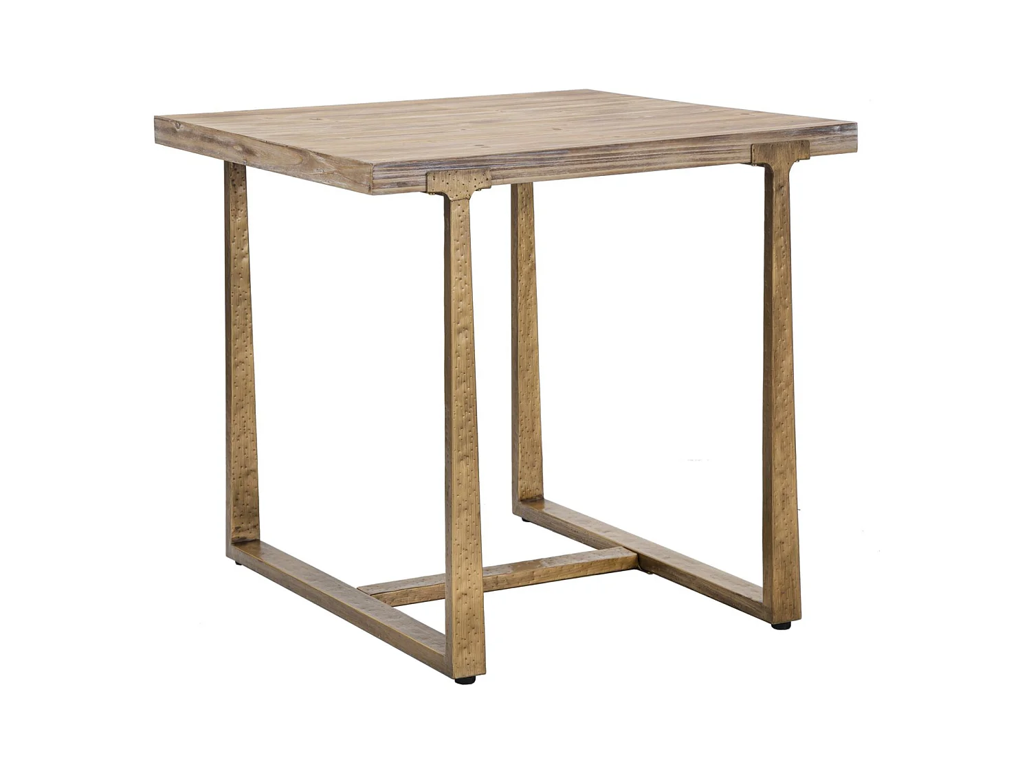 Table à Manger MF577, Marron, 80x80x76 cm, Epikasa