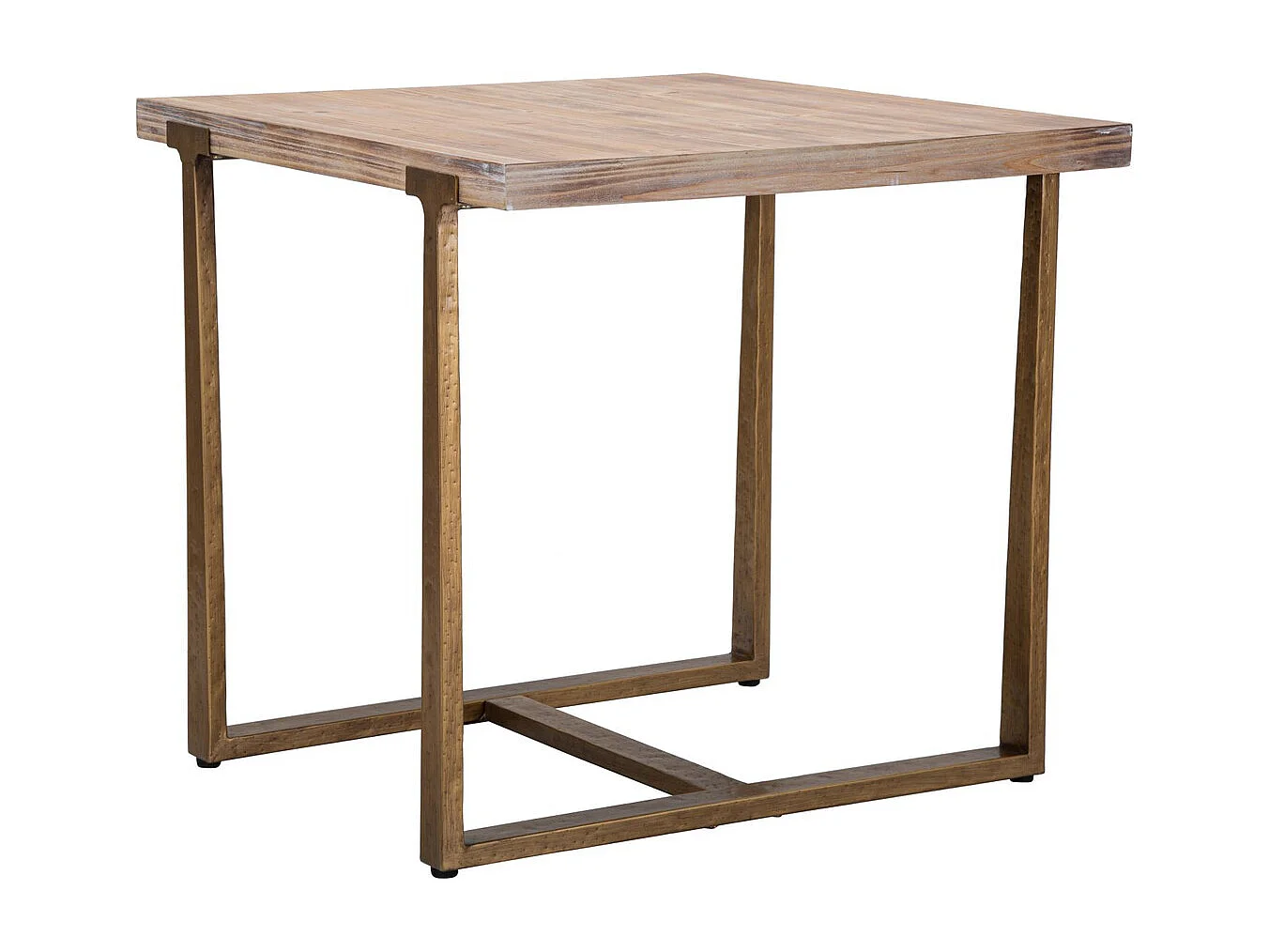 Stolik MF577, Brązowy, 80x80x76 cm, Seven Design