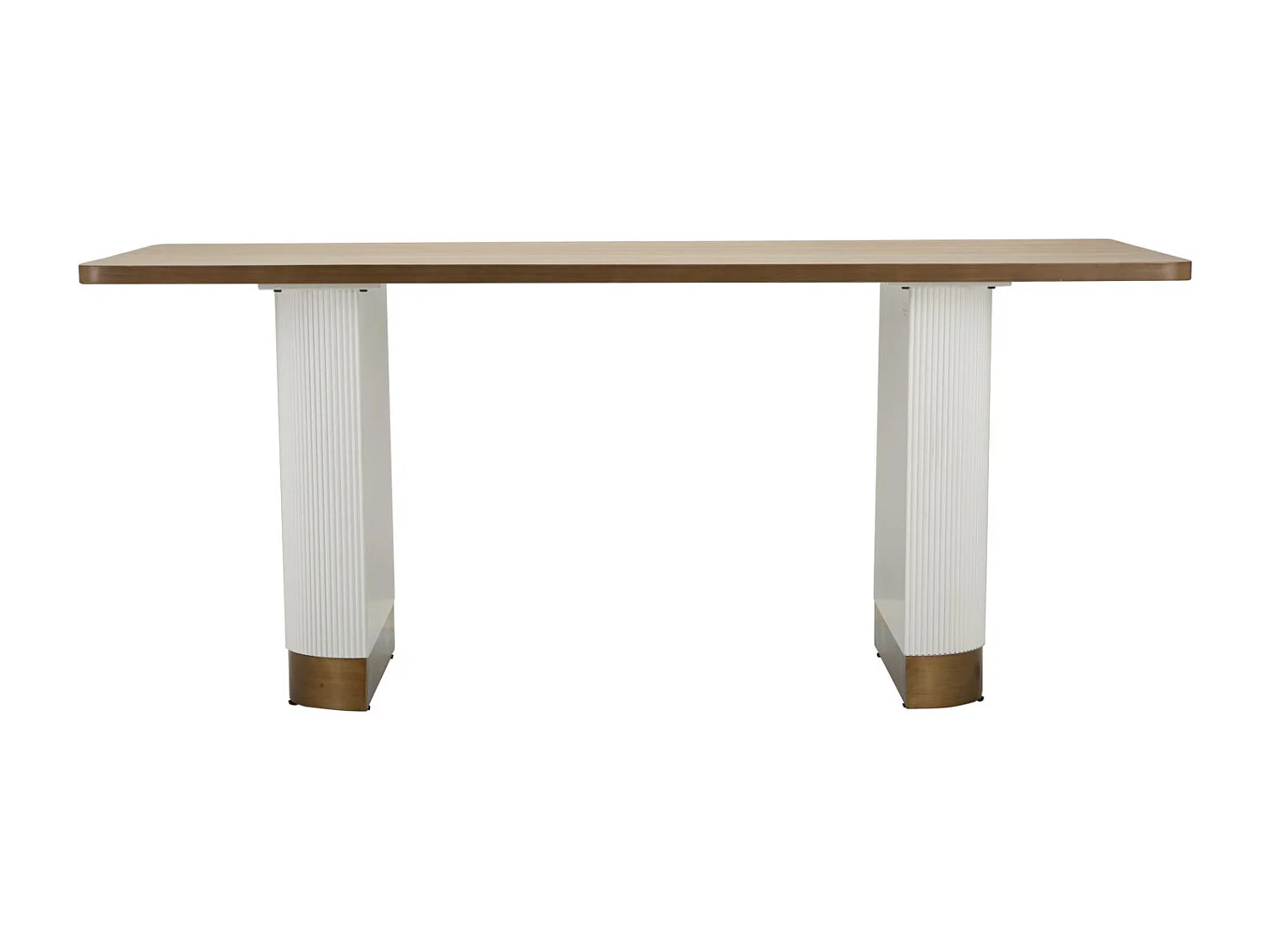 Table à Manger MF574, Marron, 180x90x76 cm, Epikasa