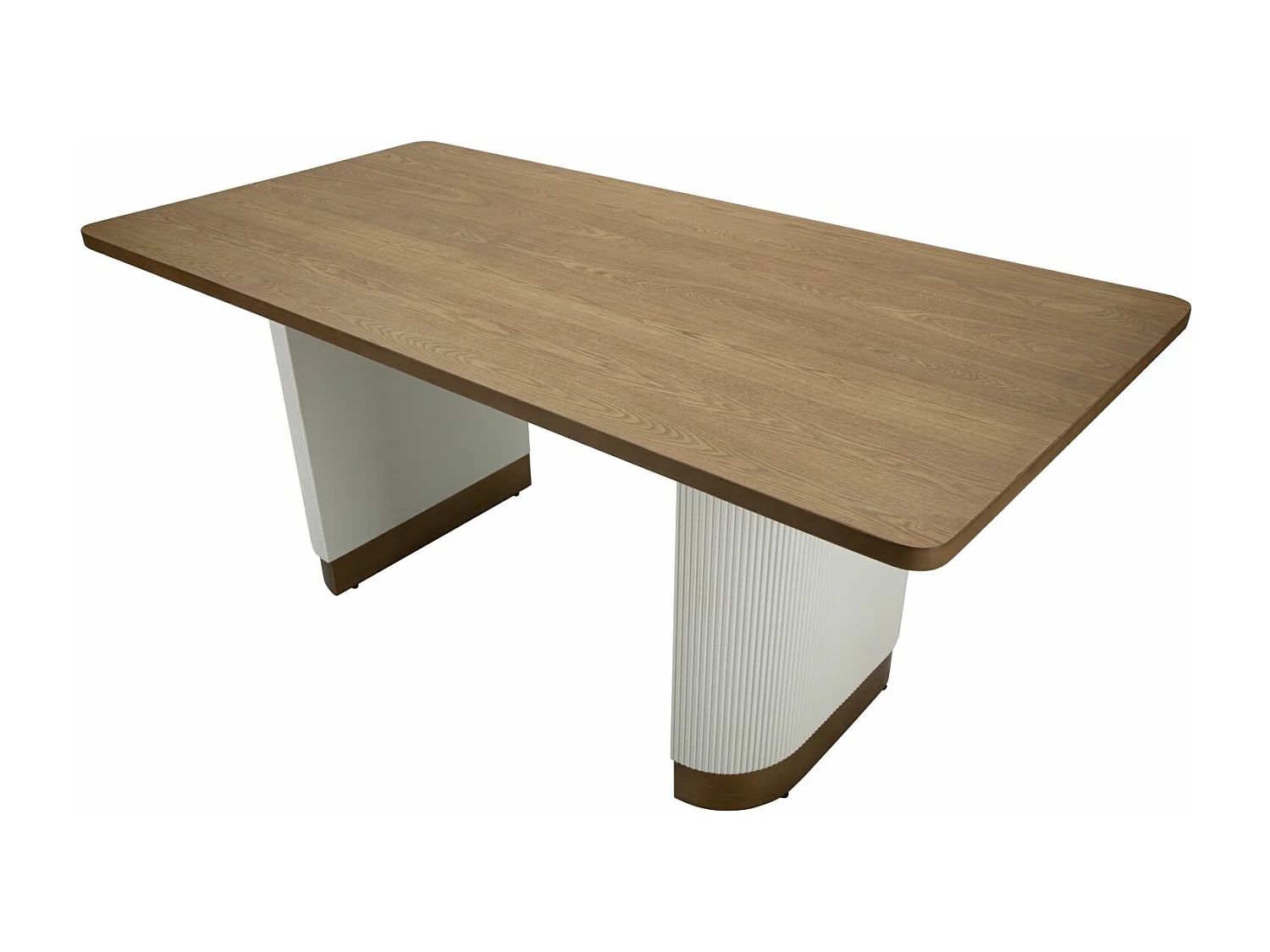 Table à Manger MF574, Marron, 180x90x76 cm, Epikasa