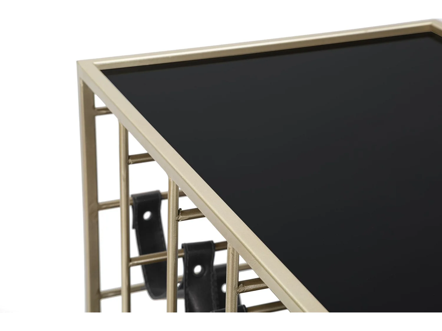 Carrello MF5, Nero, 79x39,5x82 cm, Epikasa