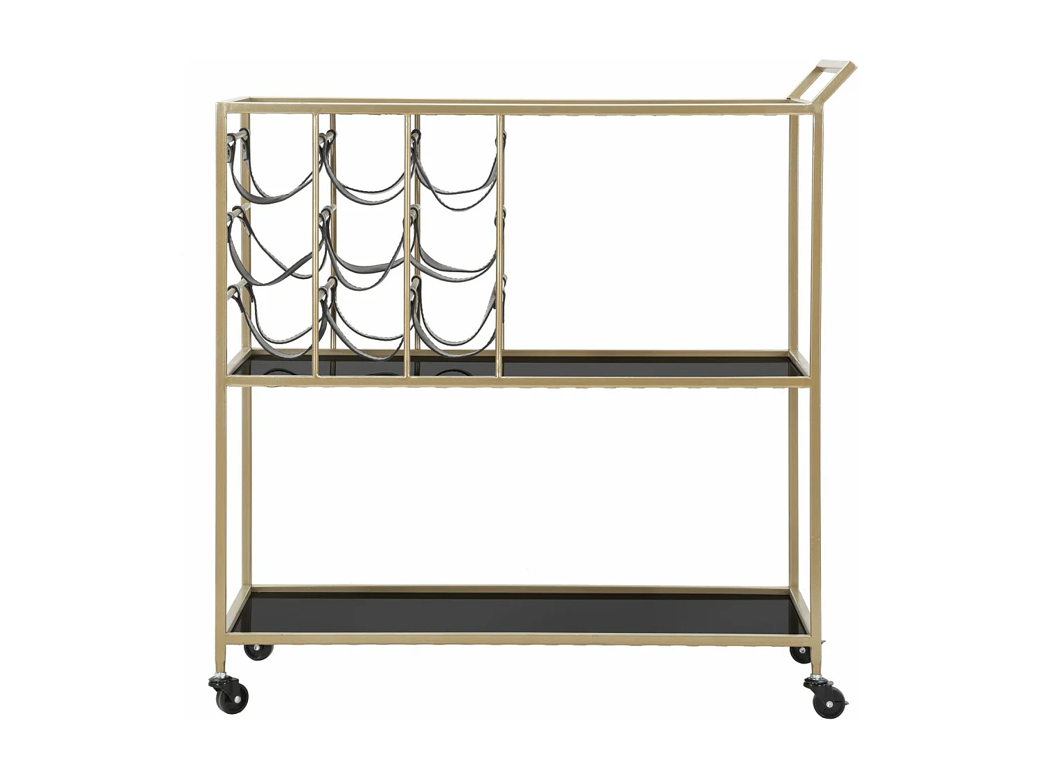 Wózek MF5, Czarny, 79x39,5x82 cm, Epikasa