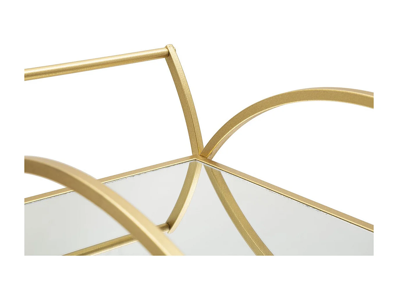 Chariot de Cuisine MF3, Or, 70x36,5x78 cm, Seven Design