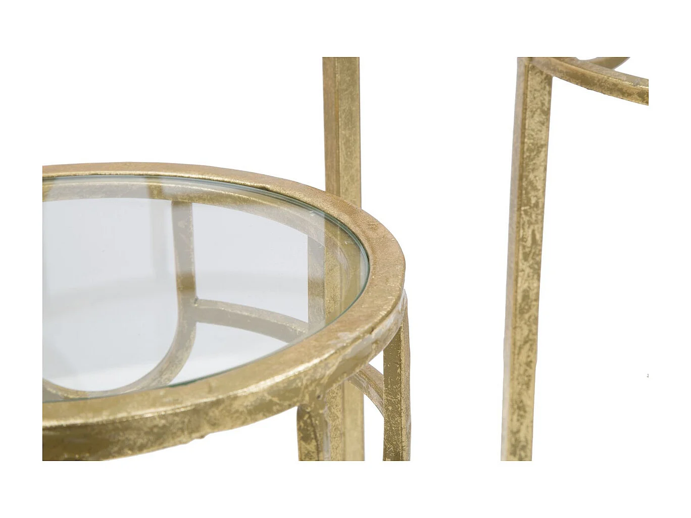 Ensemble de Table et Tabourets MF428, Or, 33x33x70 cm, Seven Design