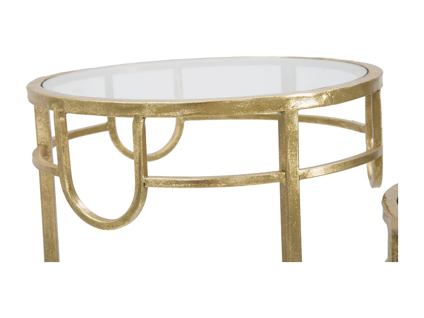 Ensemble de Table et Tabourets MF428, Or, 33x33x70 cm, Seven Design