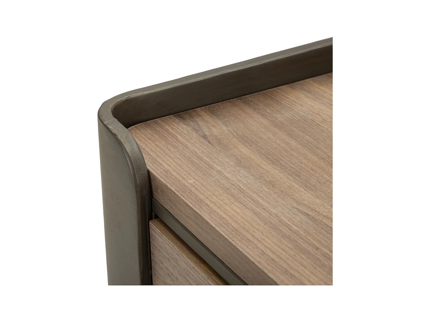 Table d'Appoint MF518, Marron, 60x60x41 cm, Seven Design