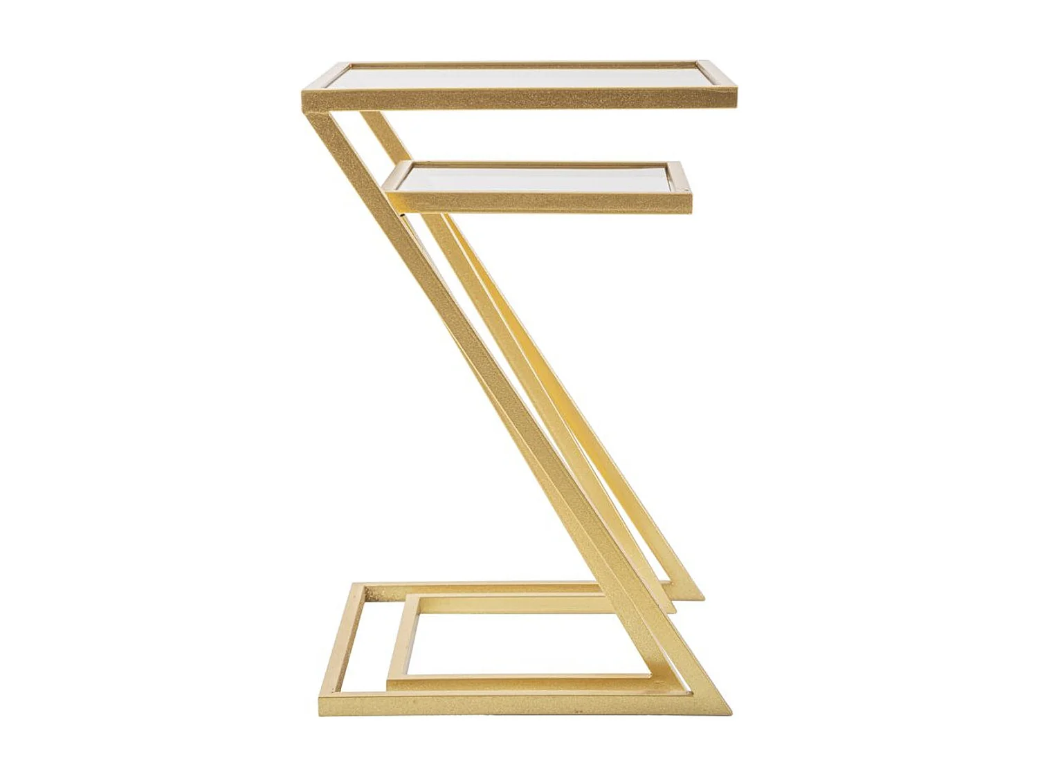 Table d'Appoint MF562, Or, 40x40x60 cm, Seven Design