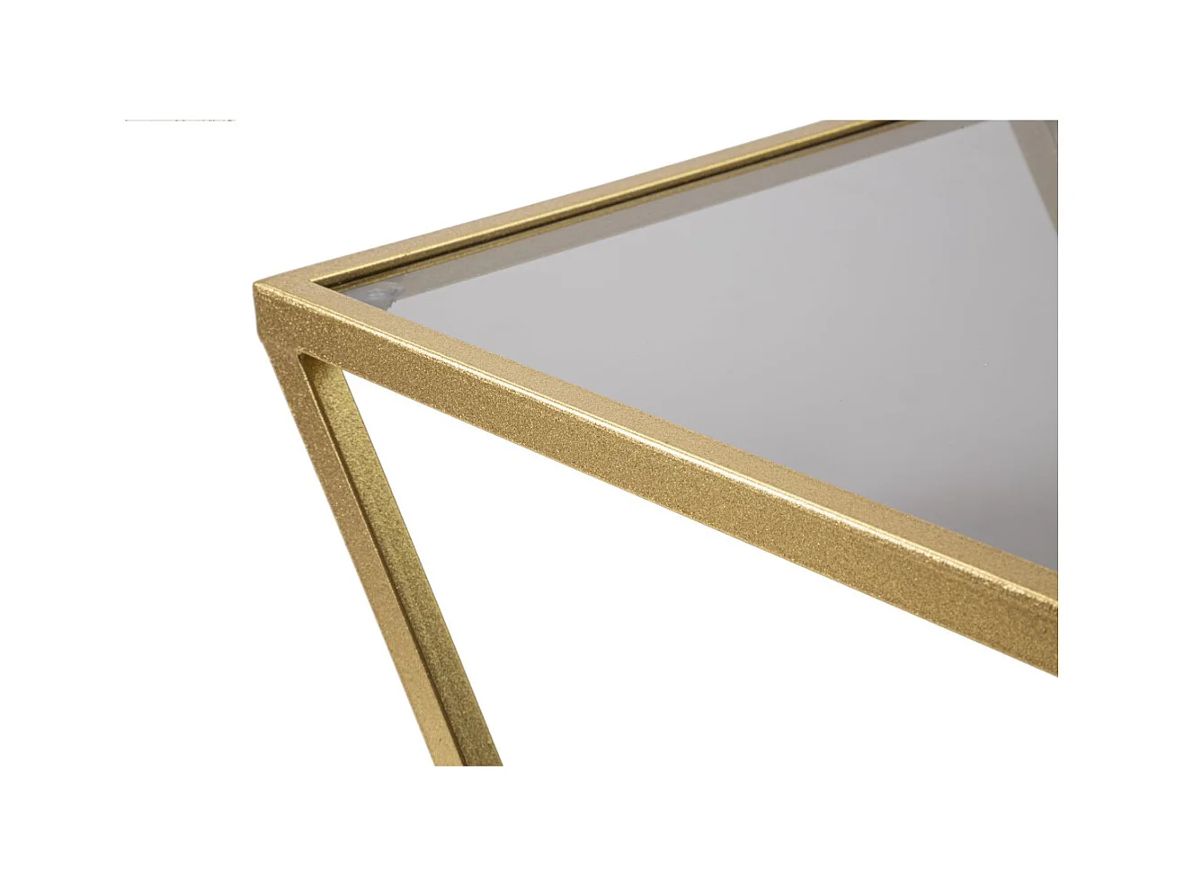 Table d'Appoint MF562, Or, 40x40x60 cm, Seven Design