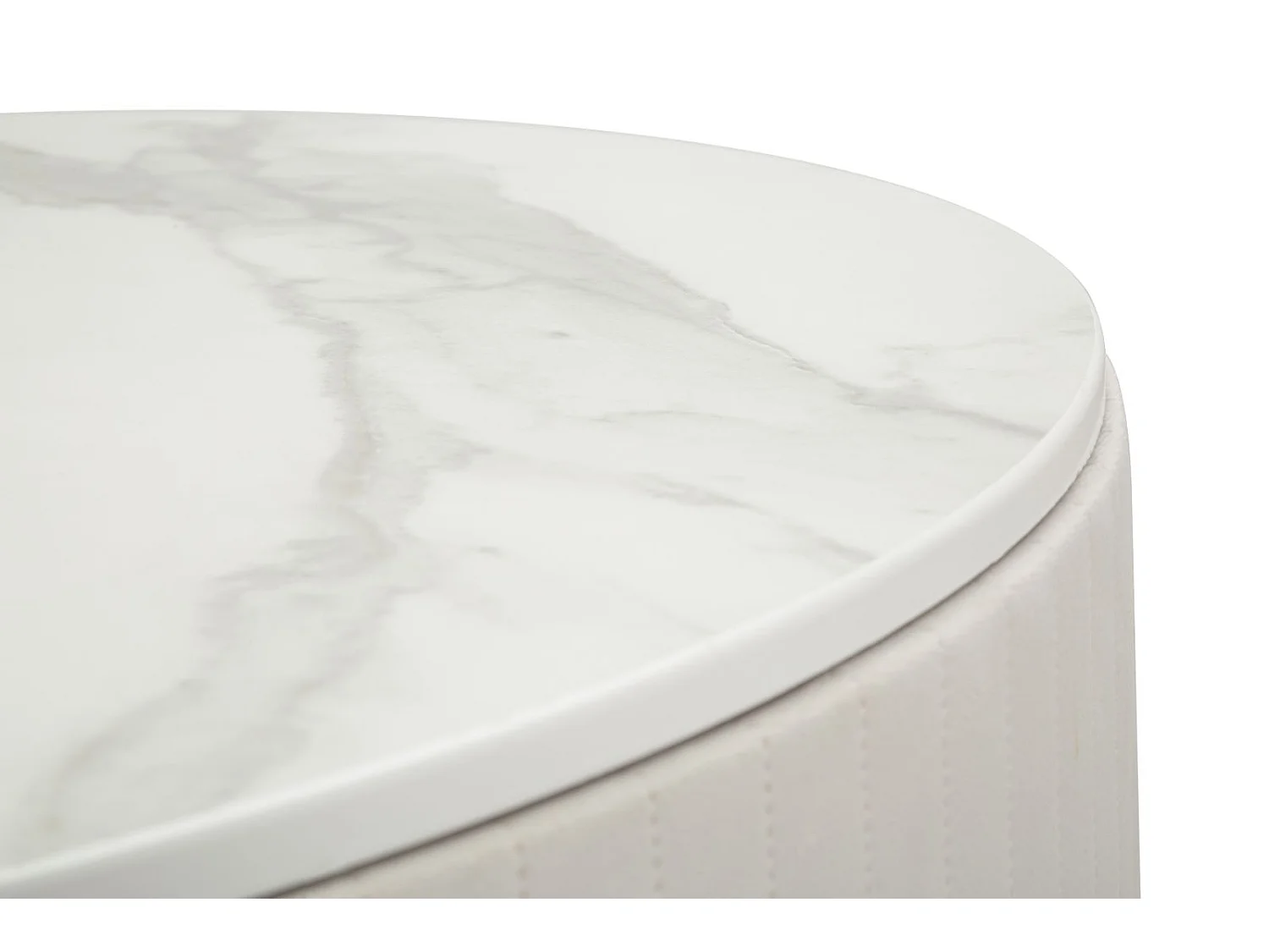 Tavolino MF529, Bianco, 75x75x36 cm, Epikasa