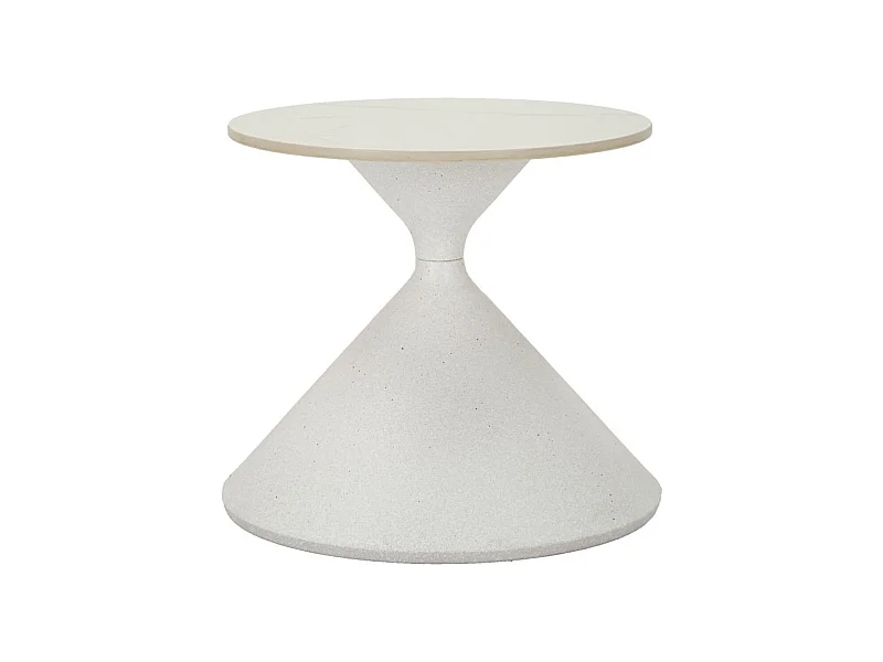 Table d'Appoint MF528, Blanc, 45x45x39 cm, Seven Design