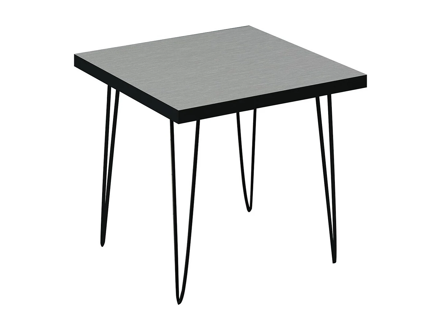 Mesa de Centro Foster, Cinzento, 40x40x43 cm, Epikasa